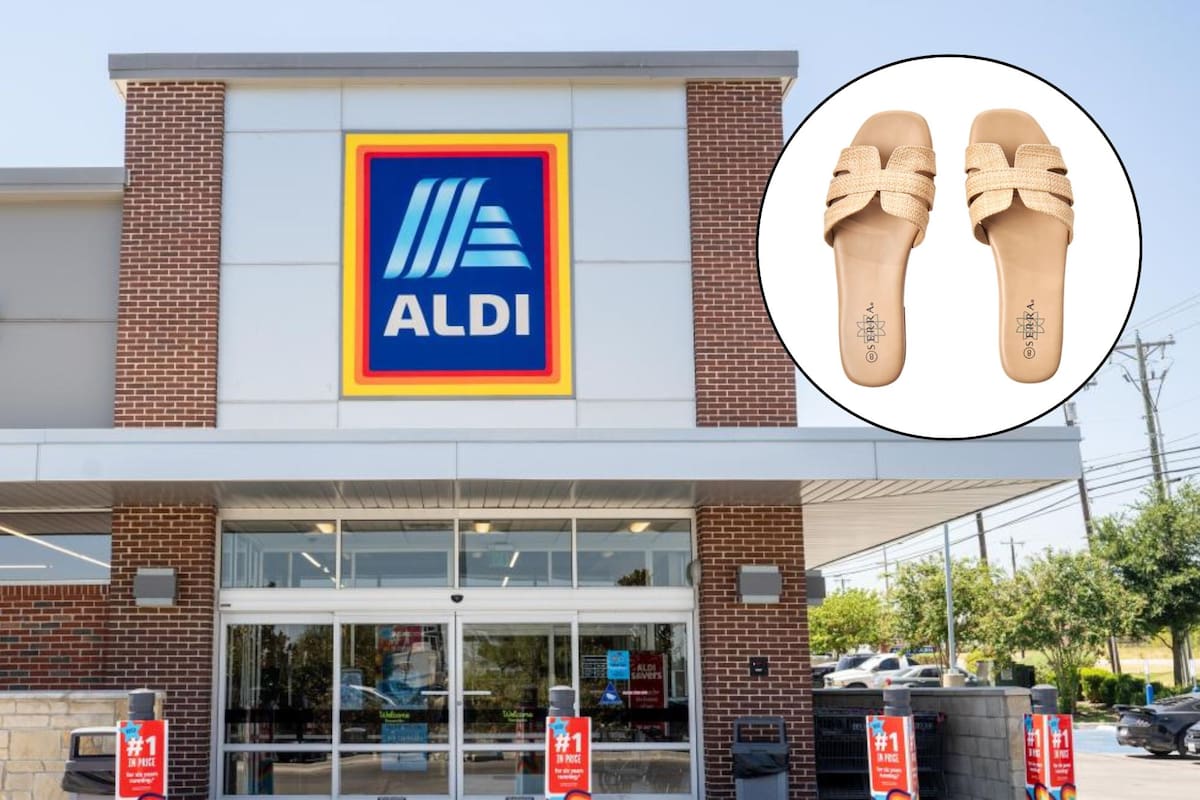 Aldi vende un calzado perfecto para días de playa o salidas informales a solo US$7,99 (Imagen Compuesta)