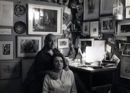 Aldo Boglietti y su compañera, Hilda Torres Varela. Él falleció en 1979, ella en 2002.