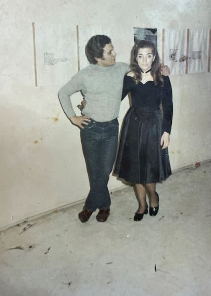 Aldo de Sousa conoció a su mujer, Liliana, en una muestra en la galería Carmen Waugh en 1971