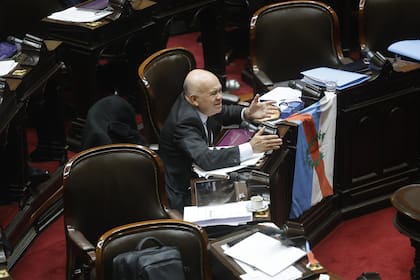 Aldo Leiva, en la sesión