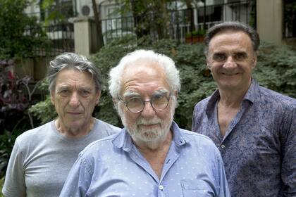 Aldo Pastur, Pacho O’Donnell y Daniel Dibiase