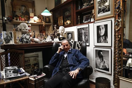 Aldo Sessa en su estudio