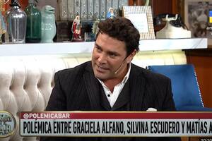Alé cruzó a Alfano quien fue su pareja durante casi 10 años. Fuente: América