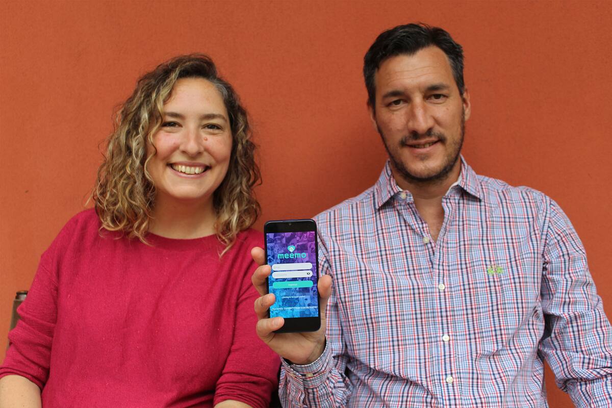 Alejandra Feld y Carlos Balkenende, cocreadores de Meemo.