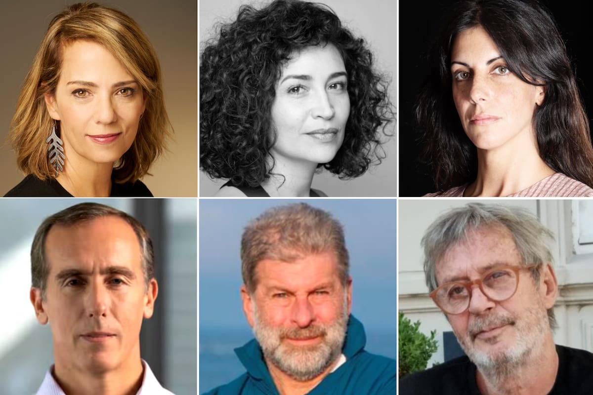 Alejandra Kohan, Julia Mengolini, Luciana Di Luca, Hugo Alconada Mon, Edgardo Esteban y Federico Jeanmaire