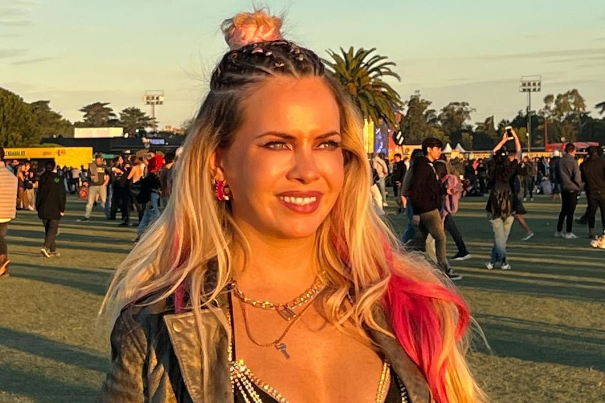 Alejandra Maglietti comentó en las redes sociales un video de las Electrostars, la banda musical que integró hace una década