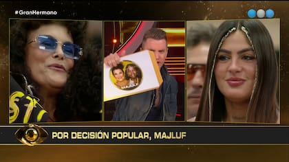 Alejandra Majluf quedó eliminada tras enfrentarse a Luana Fernández en el versus final de la gala (Captura: Telefe)