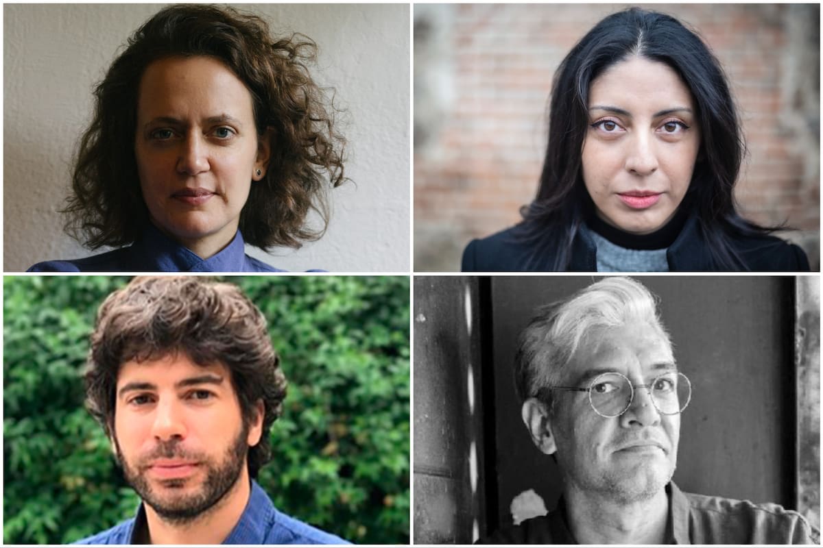 Alejandra Moffat, Mónica Ojeda, Javier Serena y Emiliano Monge