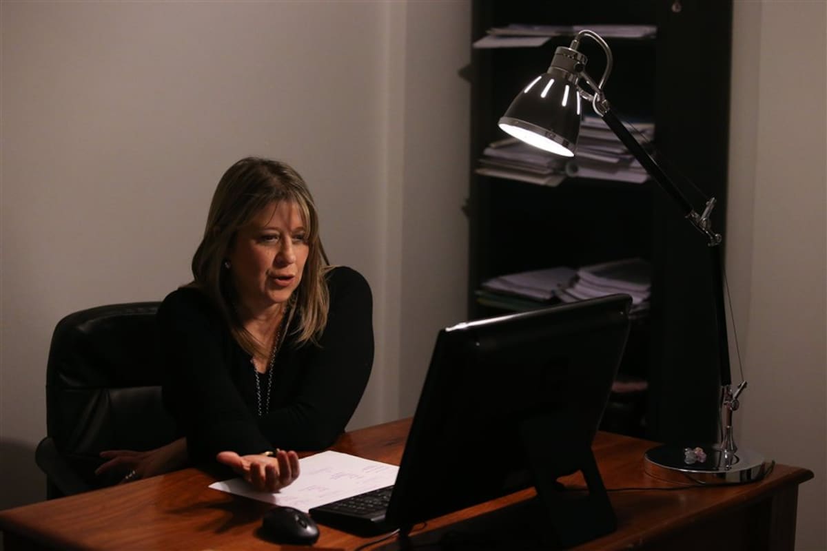 Alejandra Monteoliva, en su despacho del Observatorio de Seguridad Ciudadana