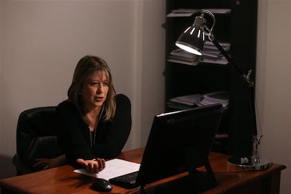 Alejandra Monteoliva, en su despacho del Observatorio de Seguridad Ciudadana