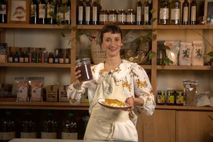 Alejandra Pais recomendó pastel de tofu y mermelada raw de arándanos