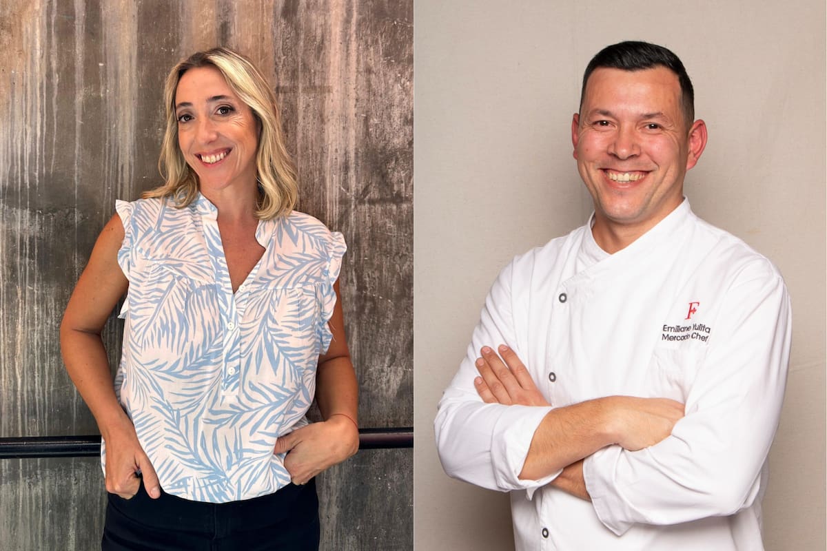 Alejandra Temporini y Emiliano Yulita darán clases de cocina en la 20° edición de Caminos y Sabores