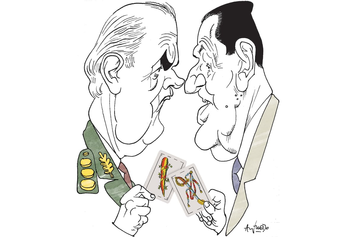 Alejandro Agustín Lanusse y Juan Domingo Perón