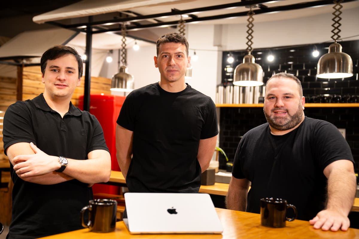 Alejandro Bezdjian, Tomás Marconi y Jesús De Gruttola, fundadores de Xtract