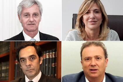 Alejandro Carrió, Marcela Basterra, Raúl Gustavo Ferreyra y Andrés Gil Domínguez