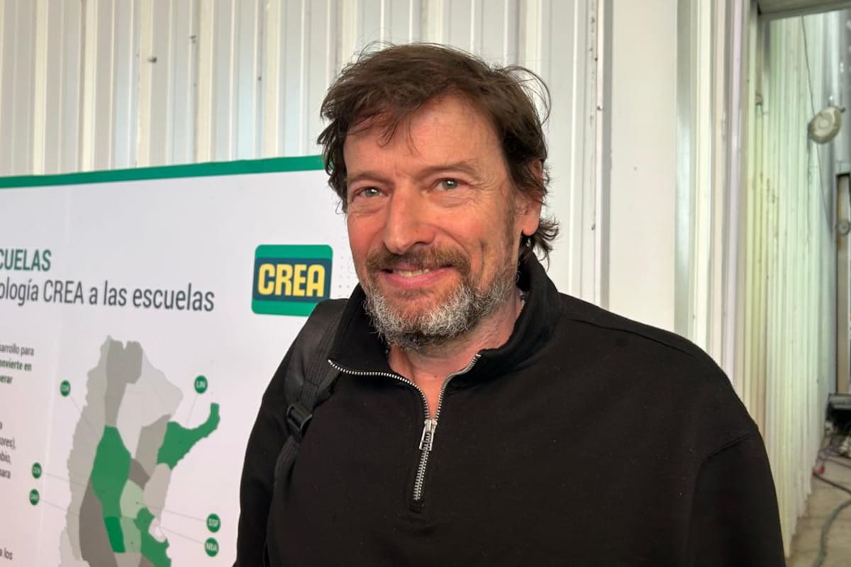 Alejandro Catalán, productor lechero y agrícola de Los Toldos, provincia de Buenos Aires