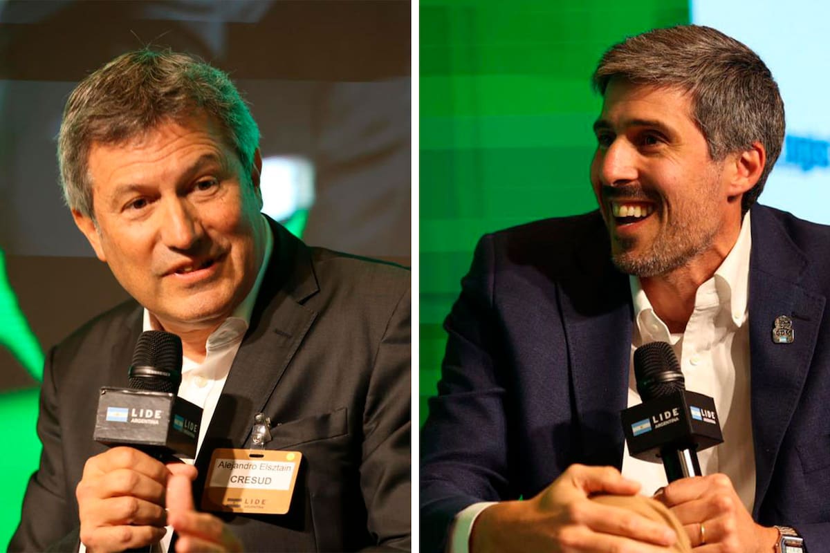 Alejandro Elsztain, CEO de Cresud; e Ignacio Bartolomé, CEO de GDM intercambiaron opiniones sobre un nuevo marco legal para la industria semillera