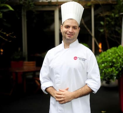 Alejandro está a cargo de la propuesta gastronómica de Hotel Madero