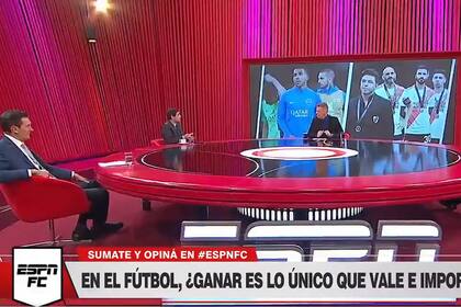 Alejandro Fantino disparó contra el Cholo Simeone y Oscar Ruggeri salió al cruce