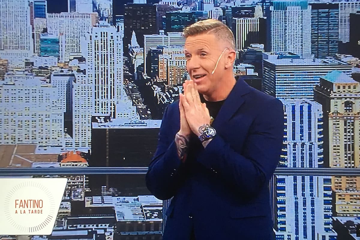 Alejandro Fantino empezó con un fallido su última vez como conductor de Fantino a la tarde