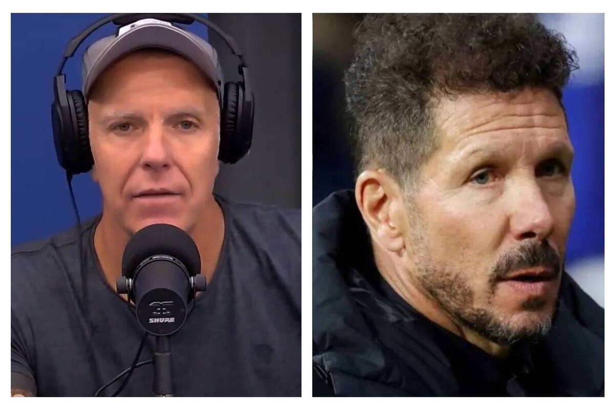 Alejandro Fantino fustigó a Diego Simeone