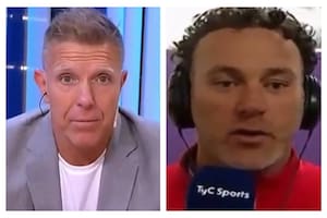 Alejandro Fantino y Gabriel Milito