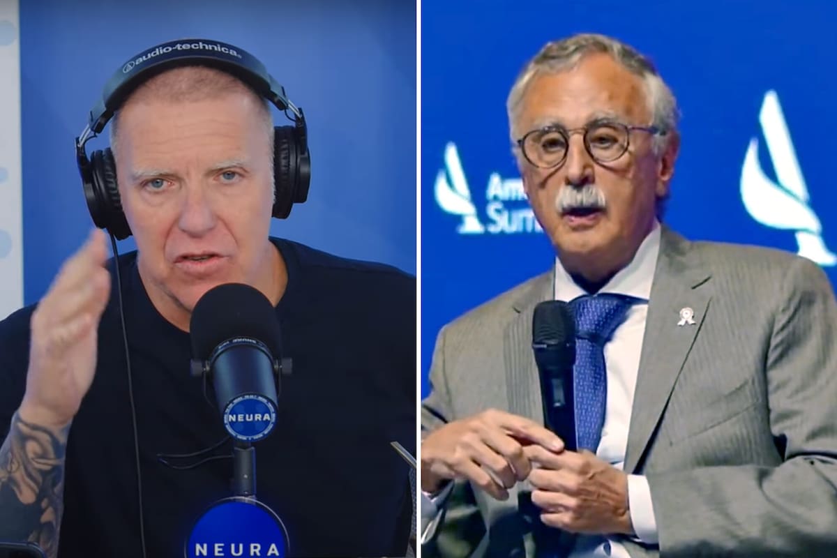 Alejandro Fantino y Mario Lugones