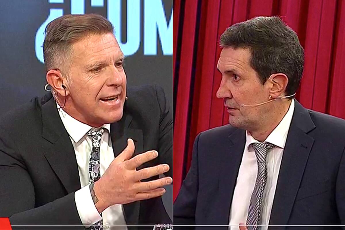Alejandro Fantino y Miguel Simón tuvieron un intercambio del que salieron chispas. Hablaban de los equipo del Cholo Simeone.