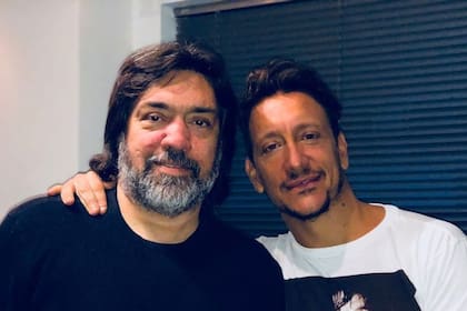 Alejandro Farrell junto a Nico Vázquez