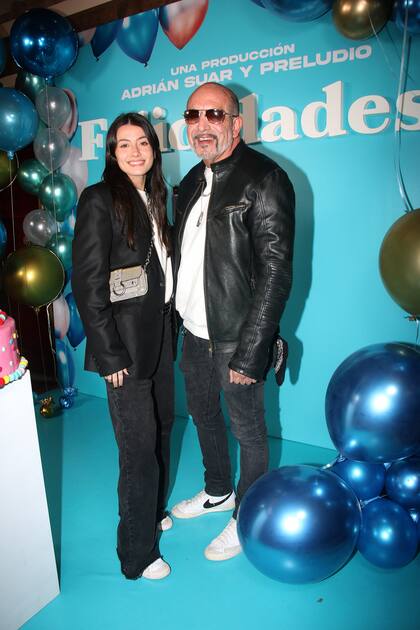 Alejandro Fiore y su hija, Anita.