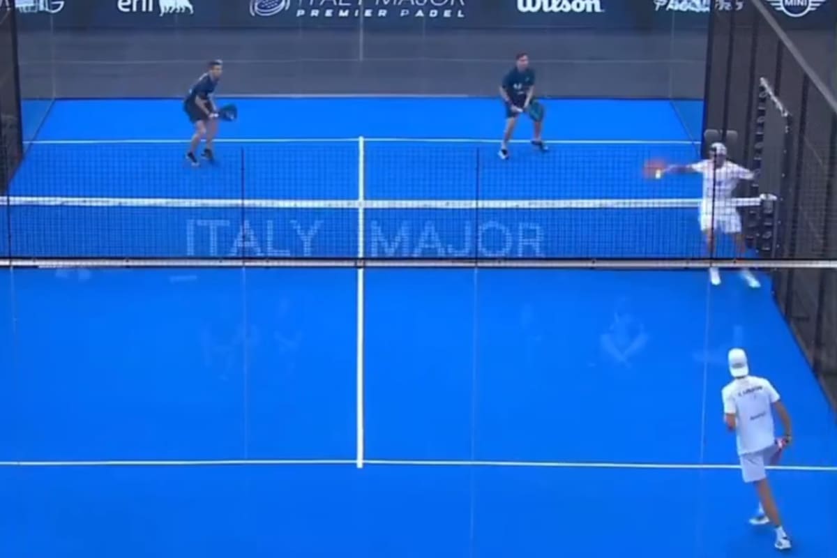 Alejandro Galán en el Major de Italia y la resolución de un punto increíble