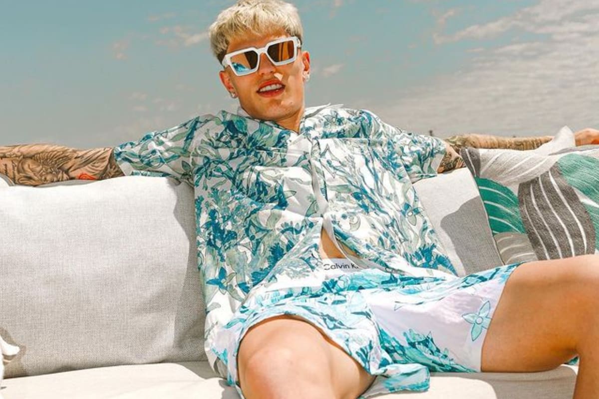 Alejandro Garnacho debutó como modelo para Balenciaga