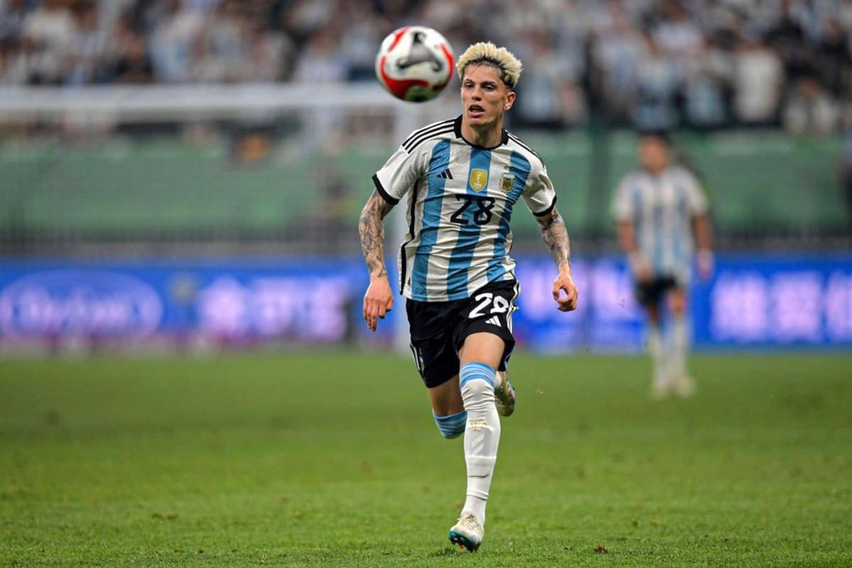 Alejandro Garnacho estará cerrado por la selección argentina si suma minutos en cualquiera de los próximos dos partidos de eliminatorias, un camino que se gestó durante poco más de un año