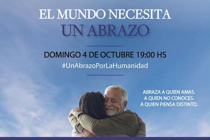 Alejandro Guillermo Roemmers convoca a “Un abrazo por la humanidad” en el Planetario