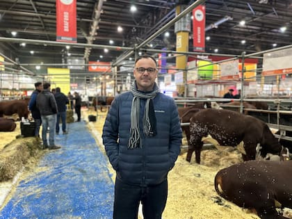 Alejandro Lauret, productor de la cabaña La Dominga en Ischilín, Córdoba