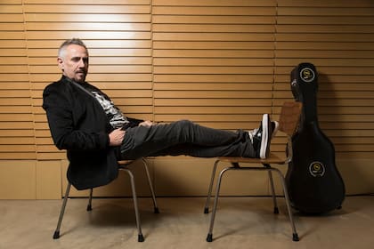 Alejandro Lerner, en su nuevo estudio de grabación