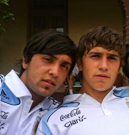 Alejandro Muñoz: “Un día le dije: ‘¿Sabés a quién te parecés? A Dibu, el de “Mi familia es un dibujo”’. El se rió y lo tomó lo más bien”. (Gentileza)