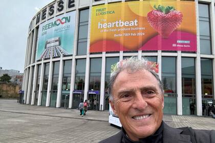 Alejandro Pannunzio en la Fruit logistica