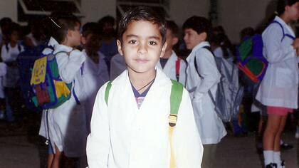 Alejandro Patel en el colegio