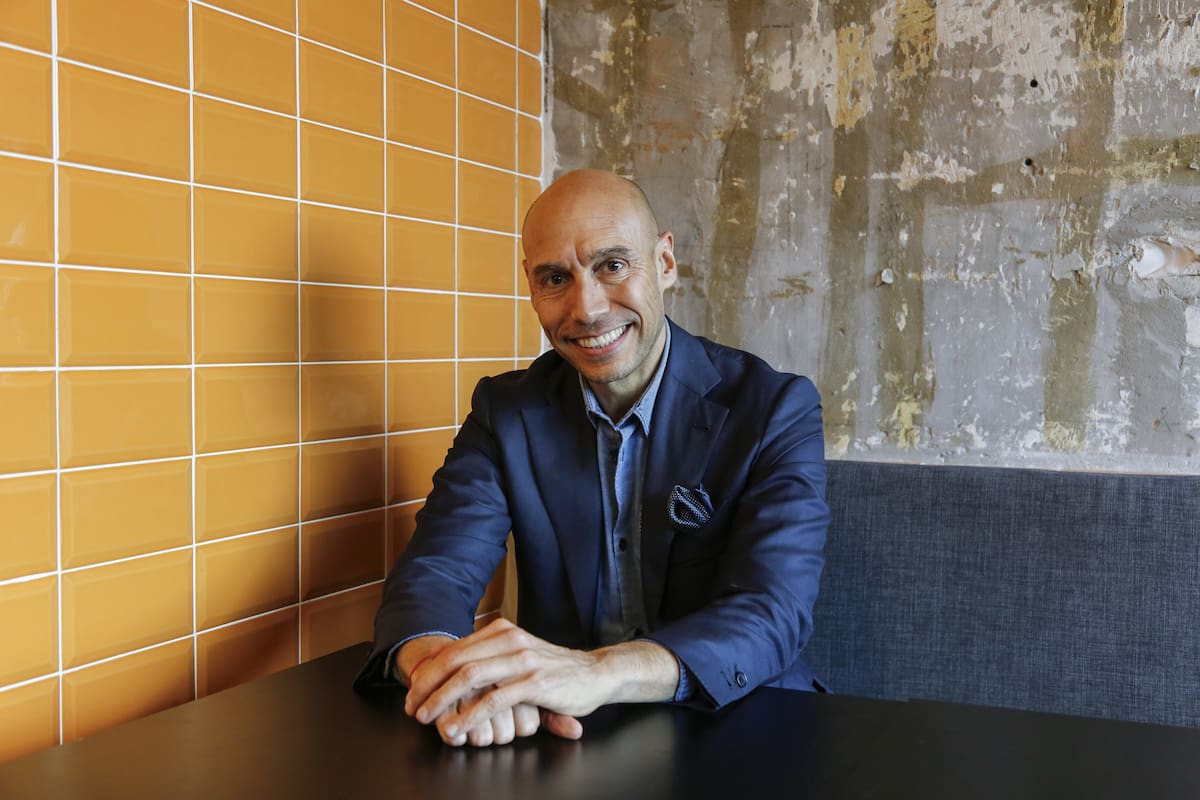 Alejandro Pitashny, empresario, en Fayer Café de Buenos Aires