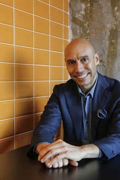 Alejandro Pitashny, empresario, en Fayer Café de Buenos Aires