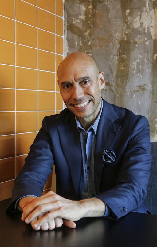 Alejandro Pitashny, empresario, en Fayer Café de Buenos Aires