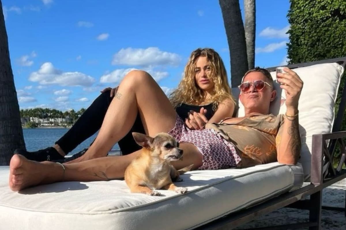 Alejandro Sanz y su pareja, Candela Márquez, suelen pasar tiempo juntos en Miami (Instagram/@alejandrosanz)