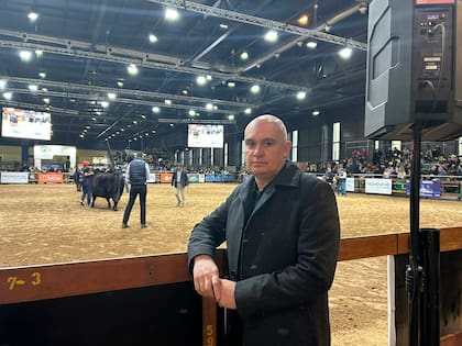 Alejandro Spinella, director de la Asociación Argentina de Angus y dueño de la cabaña Don Romeo
