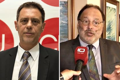 Alejandro Tazza y  Eduardo Pablo Jiménez, los dos integrantes de la Cámara Federal de Mar del Plata que podrían interceder ante el planteo de Macri