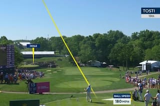 La decisión del argentino Tosti en el hoyo 13 que nadie se atrevió a tomar y que sorprendió al mundo del golf
