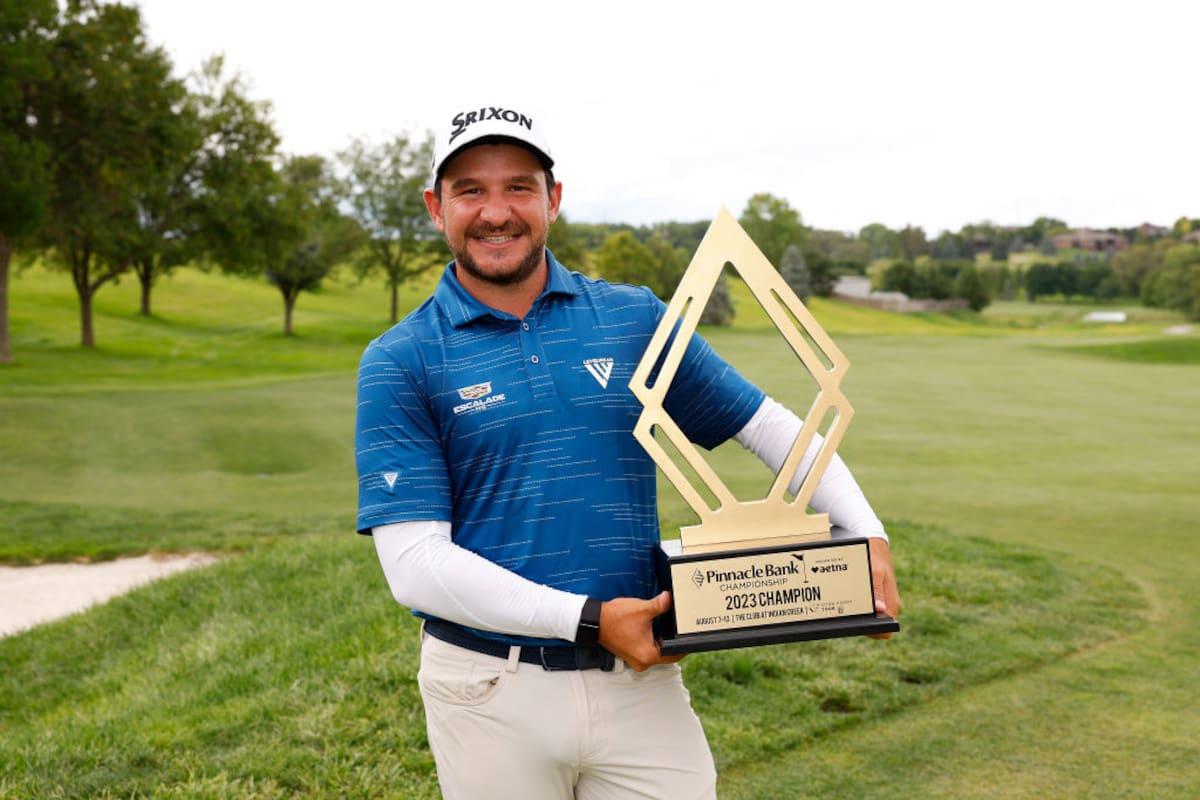 Alejandro Tosti se consagró en Omaha, Nebraska, en un torneo del Korn Ferry Tour; los números le hacen un guiño para jugar en el PGA Tour en 2024