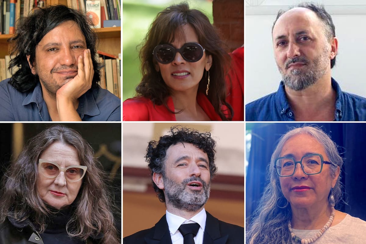 Alejandro Zambra, Camila Sosa Villlada, Julián López, Lucrecia Martel, Rodrigo Sorogoyen y Cristina Rivera Garza