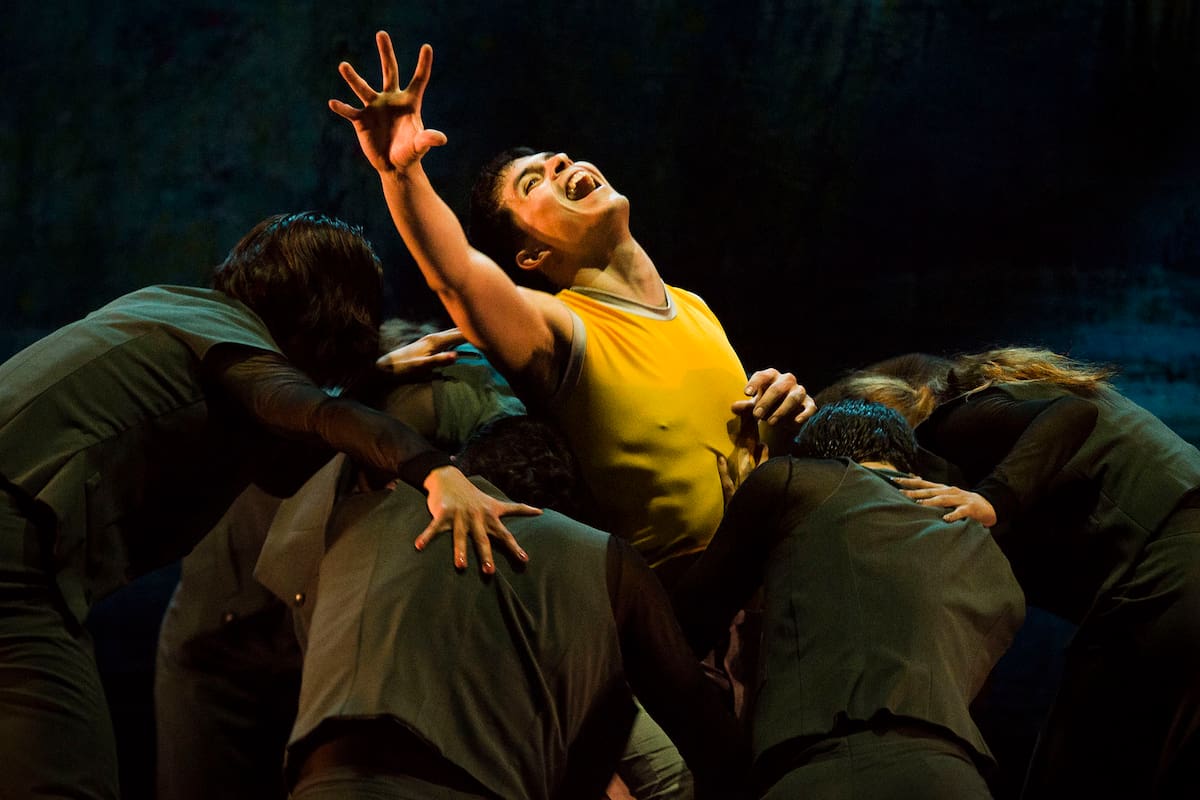 Alejo Herrera, personaje central de "Paraíso perdido", la nueva obra del Ballet Contemporáneo del Teatro San Martín