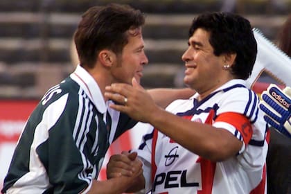 Alemania. Durante la despedida de Lothar Matthaeu en el 2000